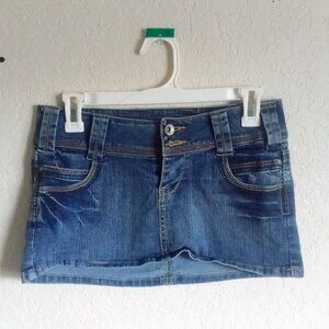 COPY - PARIS BLUES DENIM MINI SKIRT